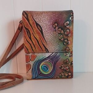 Anushka Sm Painted Cross Body Bag.